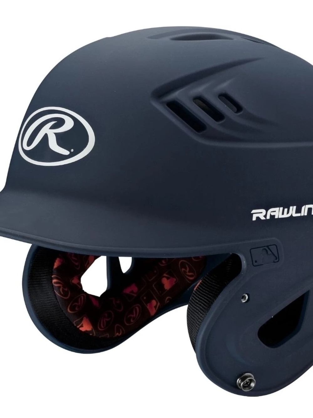 Rawlings R16 Mach Batting Baseball Helmet Senior (6 7/8" -7 5/8") Matte Navy NEW